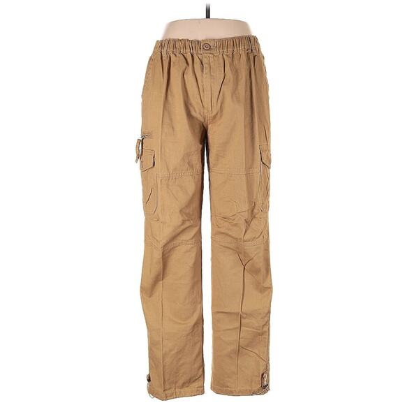 M.N.Y Pants - M.N.Y Tan Baggy Cargo Pants 2XL NWT gorpcore utility